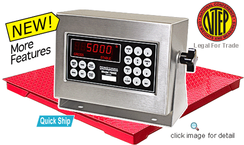 Floor Scale Package TSM5-55-D