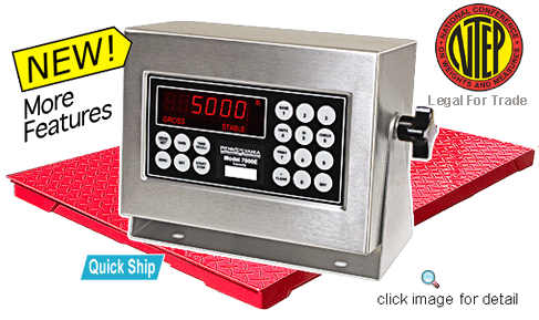Floor Scale Package TSM5-57-D