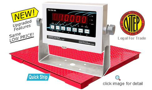 Floor Scale Package TSM10-55-B