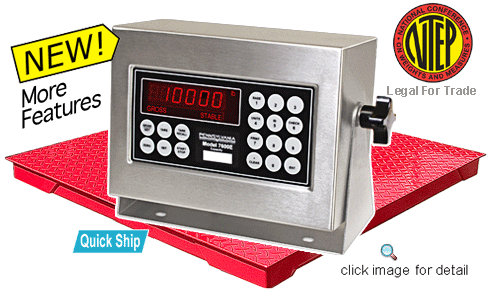 Floor Scale Package TSM10-55-D