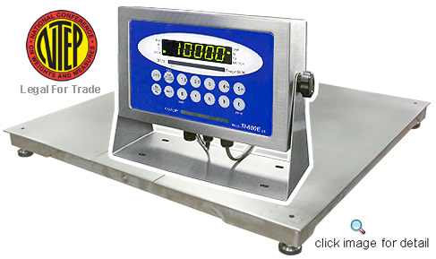 Floor Scale Package TSM10-44-SS-D