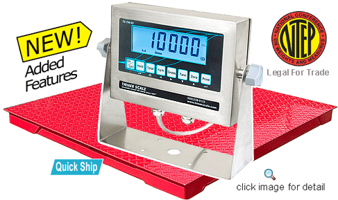 Floor Scale Package TSM10-55-C